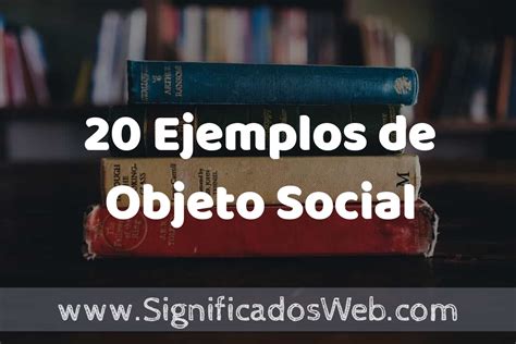 tipos de objeto social